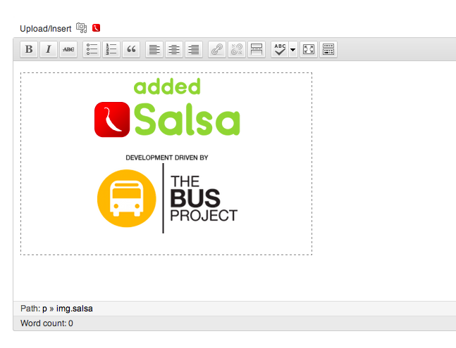 BusPress & SalsaPress — plate